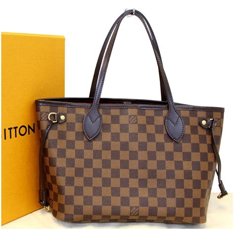 louis vuitton ebene neverfull pm|louis vuitton damier ebene satchel.